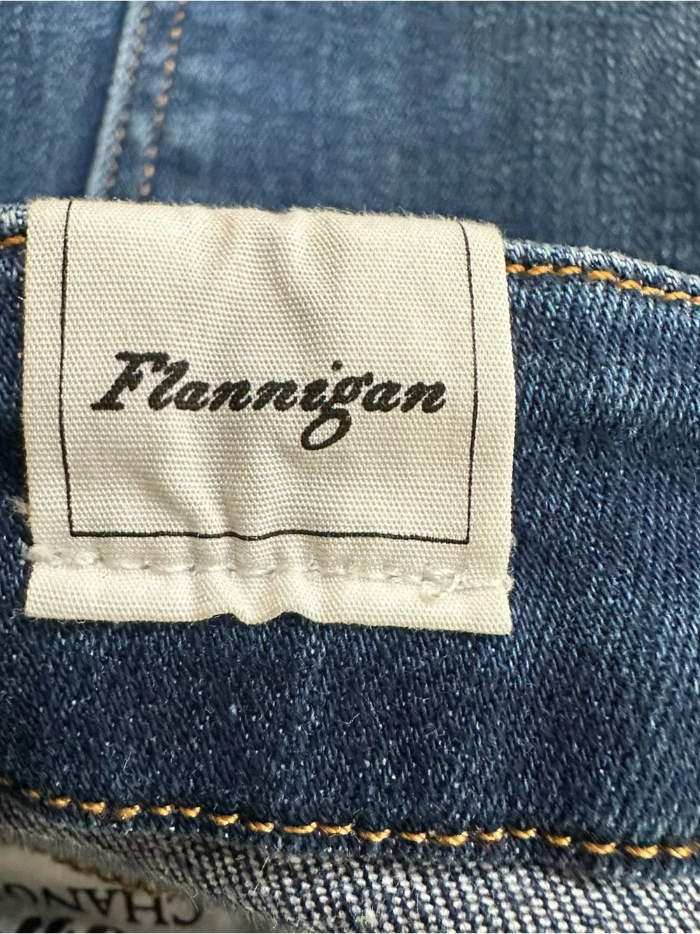 Frank & Eileen Flannigan Flare Jeans‎ Size 28 Italian Power Denim Raw Hem